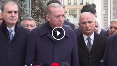 Erdoğan'dan A Haber muhabirine: Kendine gel