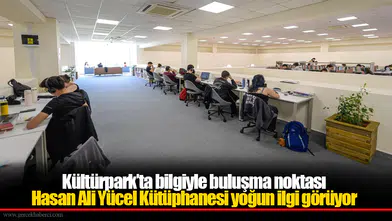 Hasan Ali Yücel Kütüphanesi yoğun ilgi görüyor