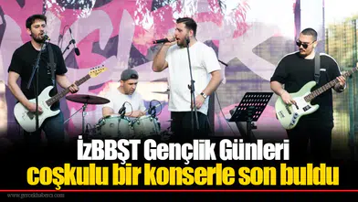 İzBBŞT Gençlik Günleri coşkulu bir konserle son buldu