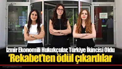 İzmir Ekonomili Hukukçular, Türkiye İkincisi Oldu