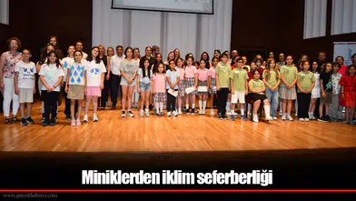 Miniklerden iklim seferberliği