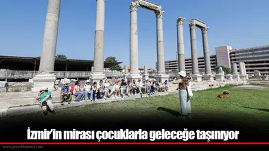 İzmirli çocuklar, kültürel mirası keşfederek şehrin tarihini öğreniyor