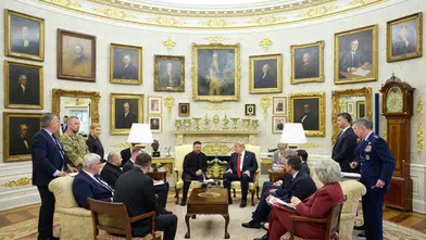 Trump, Graham’ın cenazesi için gelen Zelenskiy ile görüştü