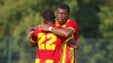 Göztepe'nin yeni transferi Sinclair Armstrong Slovenya kampında 3 gol attı