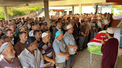 Beypazarı'ndaki maden kazasında hayatını kaybeden işçi toprağa verildi