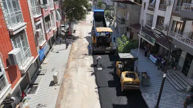 Soma Turgutalp Mahallesi Tarihinde İlk Kez Sıcak Asfaltla Buluşuyor