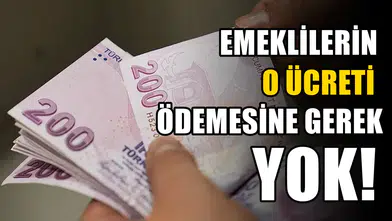 Tek konutu olan emekliler emlak vergisinden muaf