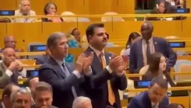 Tarihi BM Zirvesinde Eyyüp Kadir İnan'dan Erdoğan'ın Konuşmasına Ayakta Alkış