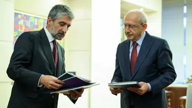 Kılıçdaroğlu, TÜSİAD Başkanı Diren ve temsilci Urhan'ı kabul etti