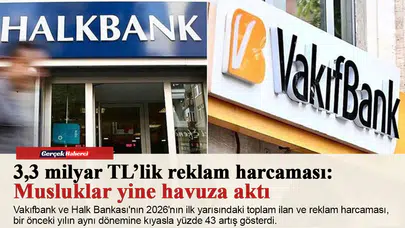 3,3 milyar TL’lik reklam harcaması: Musluklar yine havuza aktı