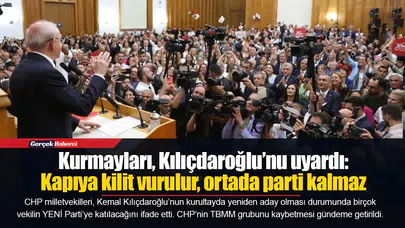 Kılıçdaroğlu'na kurmay uyarısı: Kapıya kilit vurulur, parti ortada kalmaz