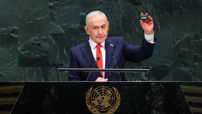 BM'den Netanyahu'ya çağrı cihazı tepkisi: Salonun kutsiyetine saygı gösterin