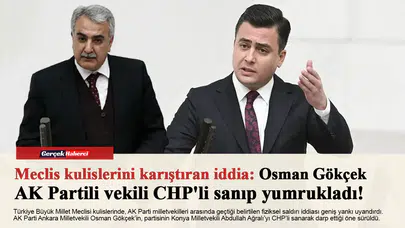 Meclis kulislerini karıştıran iddia: Osman Gökçek AK Partili vekili CHP'li sanıp yumrukladı!