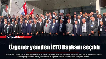 Özgener yeniden İZTO Başkanı seçildi
