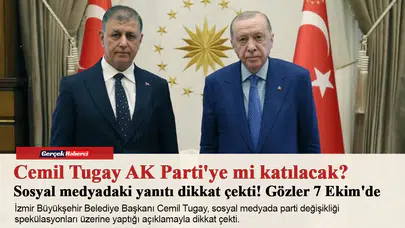 Cemil Tugay'dan AK Parti iddialarına yanıt: İşini yapan kimseye bir şey olmaz