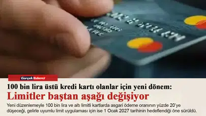 100 bin lira üstü kredi kartı olanlar için yeni dönem: Limitler baştan aşağı değişiyor