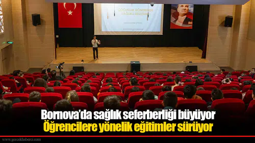 Bornova’da sağlık seferberliği büyüyor