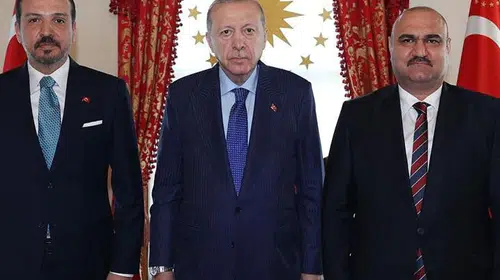Erdoğan Kerkük Valisi Ağa ile görüştü