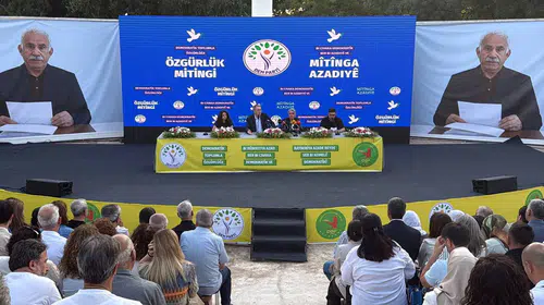 DEM Parti dört ilde Öcalan’a özgürlük mitingi düzenleyecek