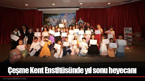 Çeşme Kent Enstitüsünde yıl sonu heyecanı