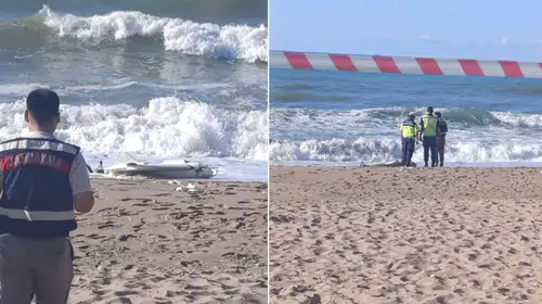 Bartın plajında silahlı insansız hava aracı belirlendi
