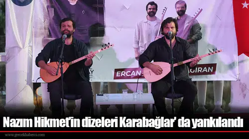 Nazım Hikmet’in dizeleri Karabağlar' da yankılandı