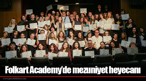 Folkart Academy’de mezuniyet heyecanı