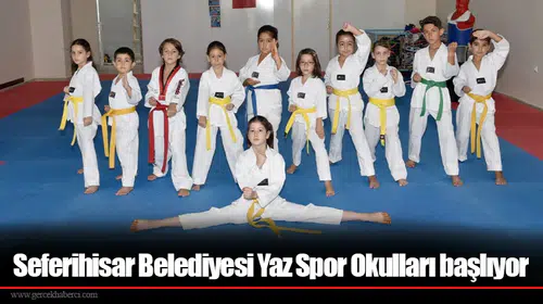 Seferihisar Belediyesi Yaz Spor Okulları başlıyor