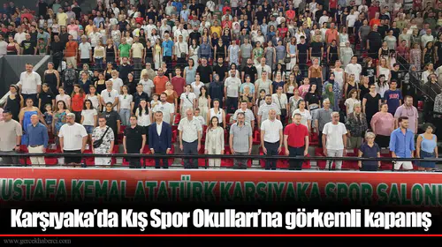 Karşıyaka’da Kış Spor Okulları’na görkemli kapanış
