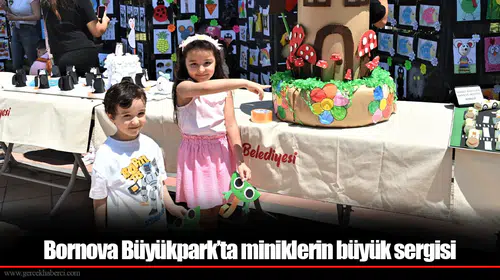 Bornova Büyükpark’ta miniklerin büyük sergisi