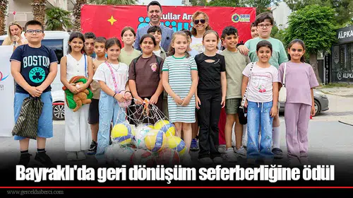 Bayraklı'da geri dönüşüm seferberliğine ödül