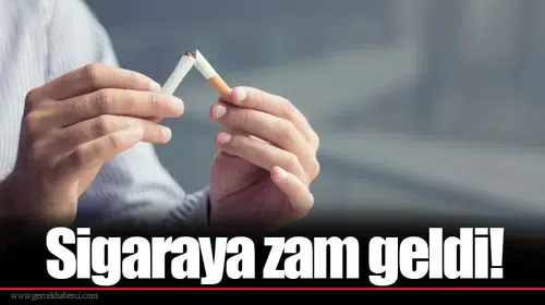 Sigaraya zam geldi!