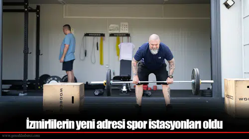 İzmirlilerin yeni adresi spor istasyonları oldu