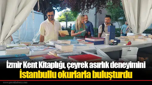 İzmir Kent Kitaplığı, çeyrek asırlık deneyimini İstanbullu okurlarla buluşturdu
