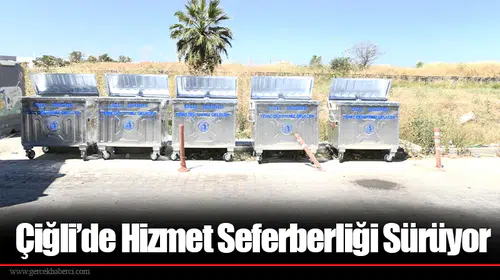 Çiğli’de Hizmet Seferberliği Sürüyor
