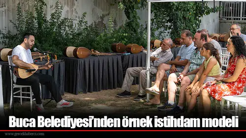 Bornova’da çalgı yapımının büyüsü yaşandı