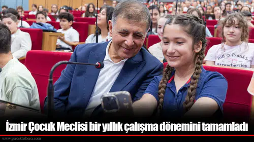İzmir Çocuk Meclisi bir yıllık çalışma dönemini tamamladı
