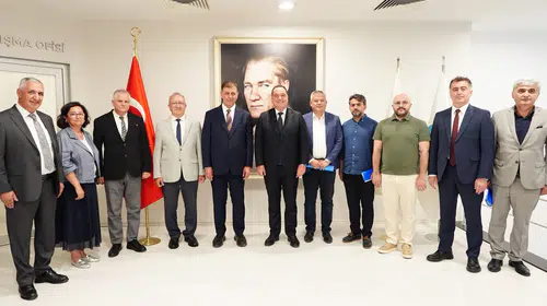 İki Başkandan Gördes İçin Geleceğe Yeşil İmza