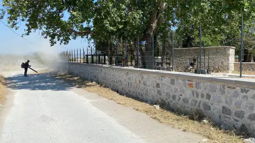 Manisa Büyükşehir’den Karacaahmet Türbesi’nde Hummalı Temizlik