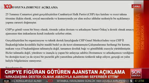 CHP Etkinliğinde 'Figüran' Tartışması: Cast Ajansından Açıklama Geldi