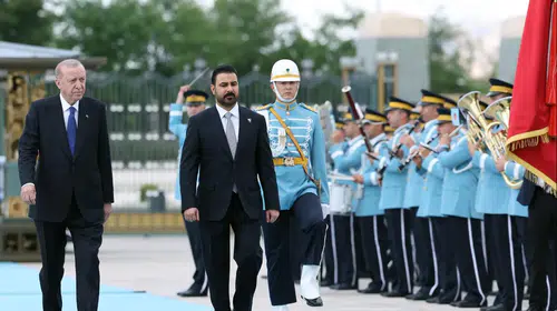 Cumhurbaşkanı Erdoğan, Irak Başbakanı Zeydi'yi kabul etti