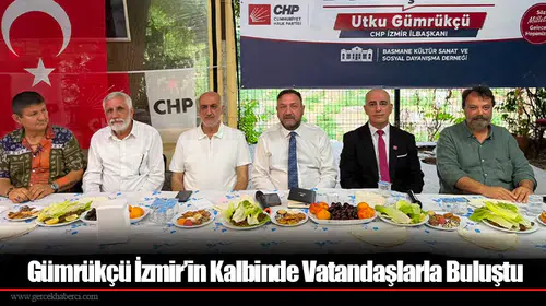 Gümrükçü İzmir’in Kalbinde Vatandaşlarla Buluştu