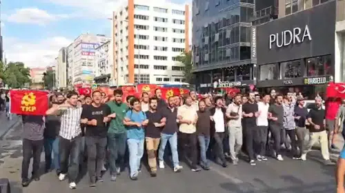 NATO zirvesi protestosunda TKP üyelerine polis müdahalesi, 100'den fazla gözaltı yaşandı