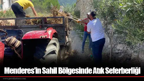 Menderes’in Sahil Bölgesinde Atık Seferberliği