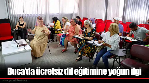 Buca’da ücretsiz dil eğitimine yoğun ilgi