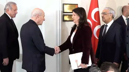 Gündem süreç yasası; İmralı Heyeti'nden Bahçeli'ye kritik ziyaret
