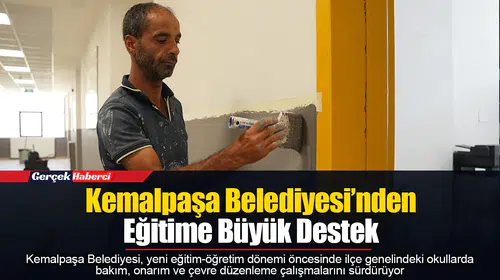 Kemalpaşa Belediyesi’nden Eğitime Büyük Destek