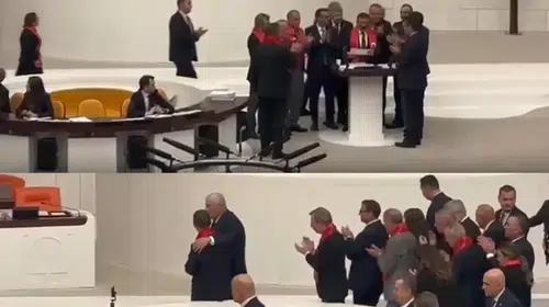 TBMM kürsüsünde şehit isimlerini okuyan vekile müdahale