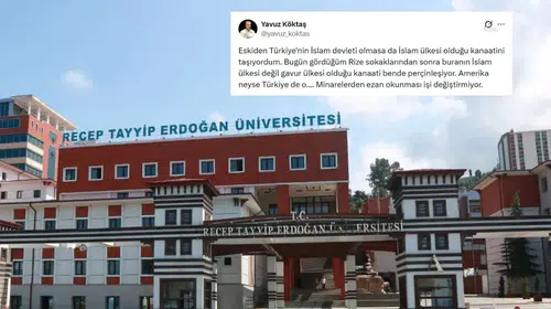 İlahiyat profesörünün 'gavur ülkesi' paylaşımı tartışma yarattı