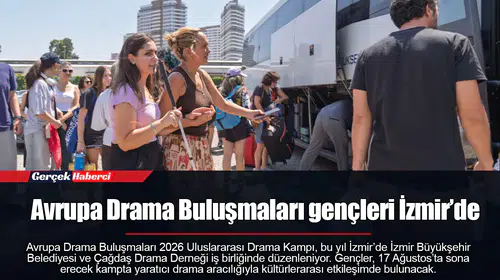 Avrupa Drama Buluşmaları gençleri İzmir’de